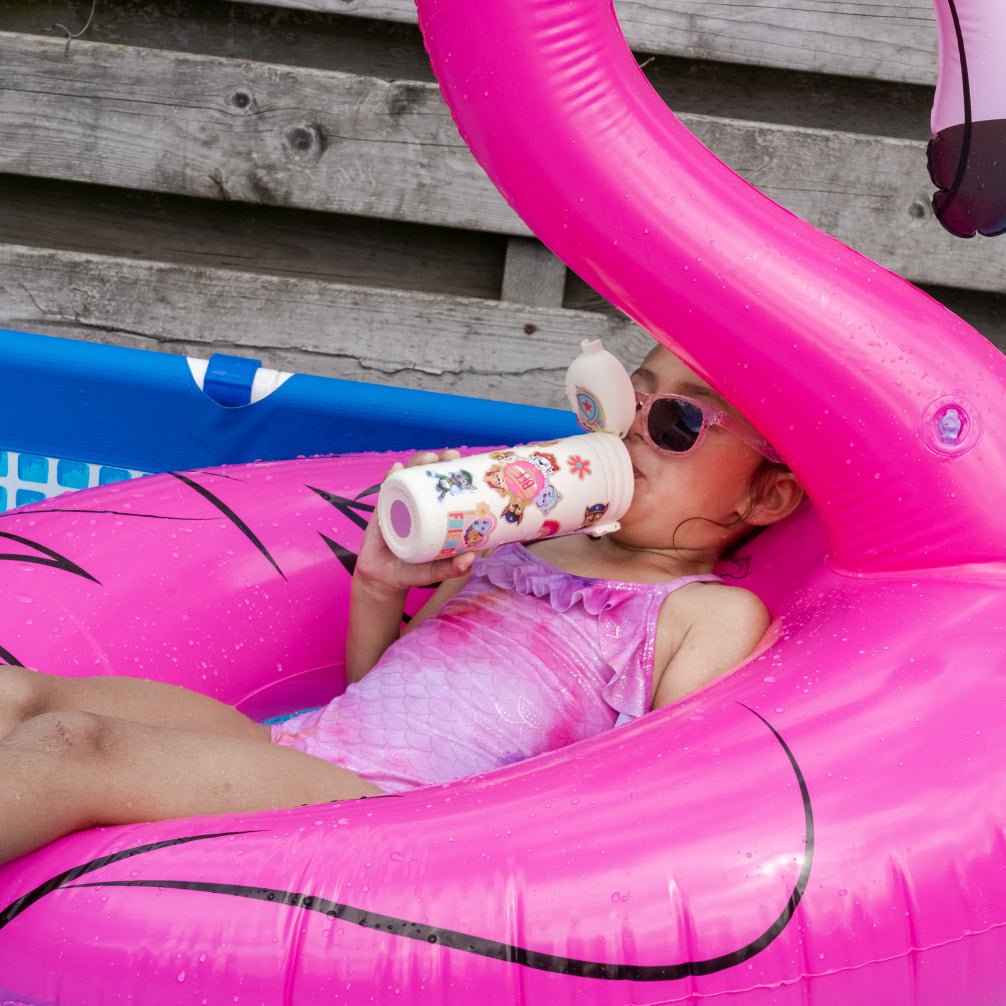 IZY Kids Thermosfles 350 ML – Paw Patrol ‘Friends Forever’ | Met Stickervel & Dubbelwandige Koeling