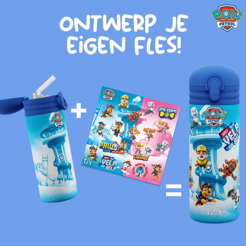 Paw Patrol kinder drinkbeker 350 ml BPA-vrij & veilig materiaal lekvrije draaidop