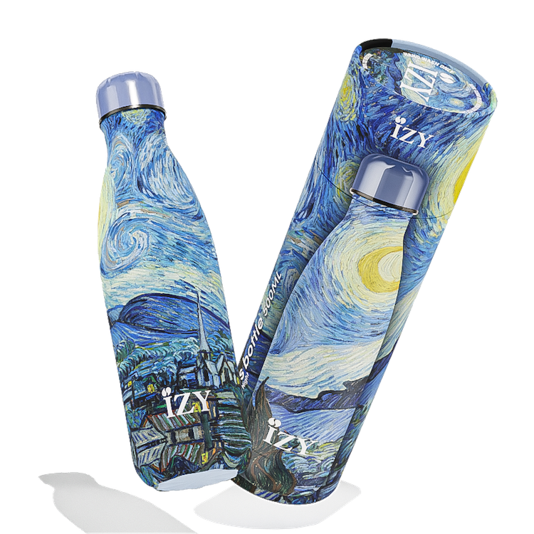 IZY Thermosfles Starry Night - Van Gogh 500ML