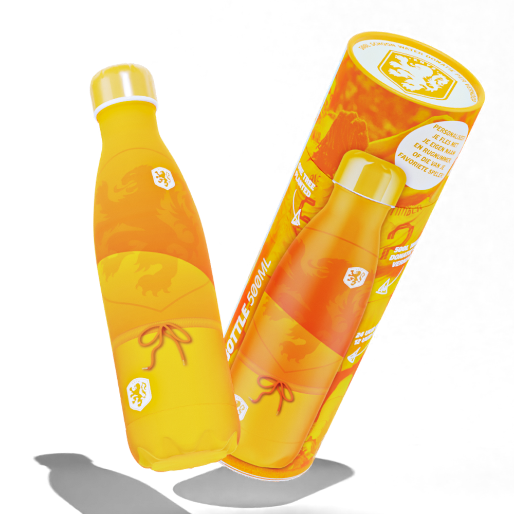 IZY x KNVB Thermos fles - Thuis & Onderweg – Geïsoleerde Waterflessen Set